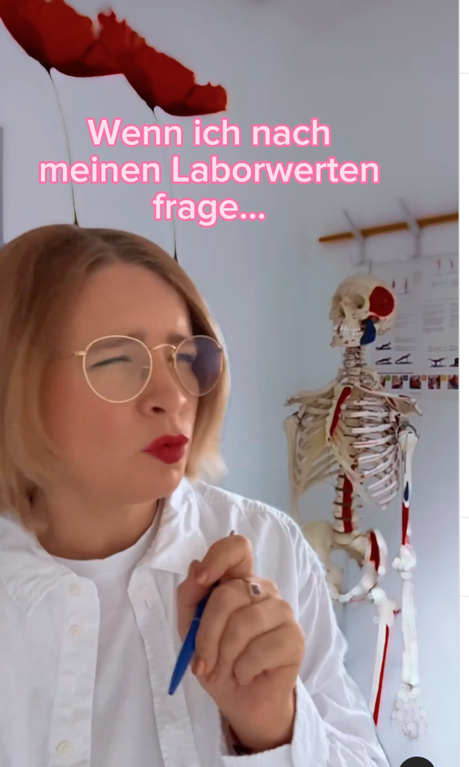 Wenn ich nach meinen Laborwerten frage…